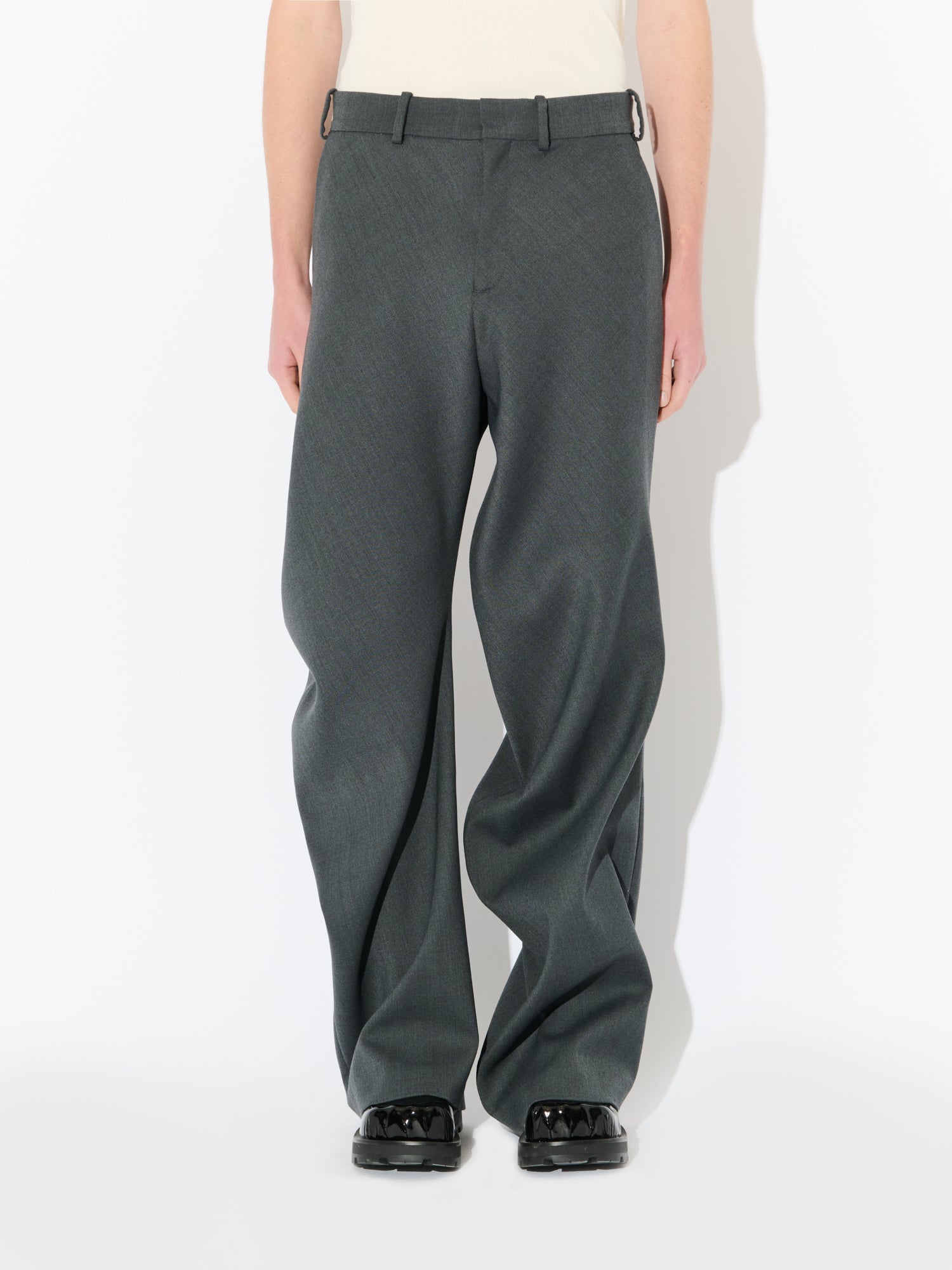 TOPSY TURVY TROUSER in GREY