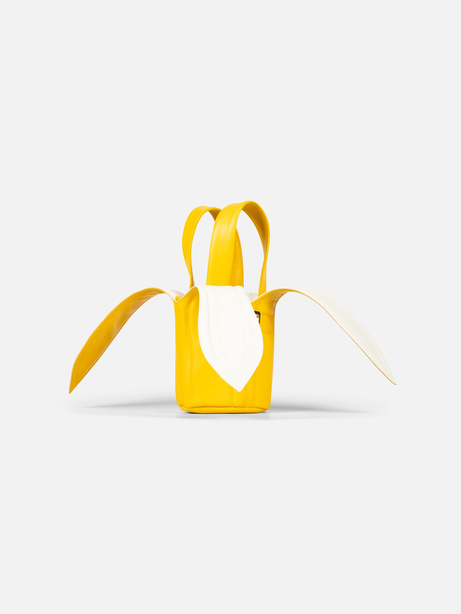 BANANA BUCKET BAG in YELLOW ECRU - Image 2