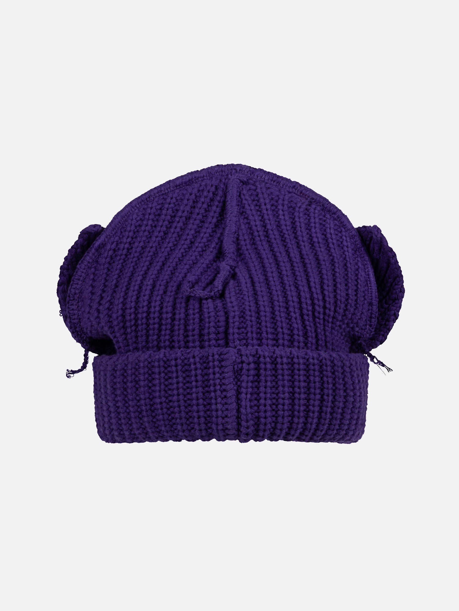 CHUNKY EARS BEANIE in PURPLE - Image 2