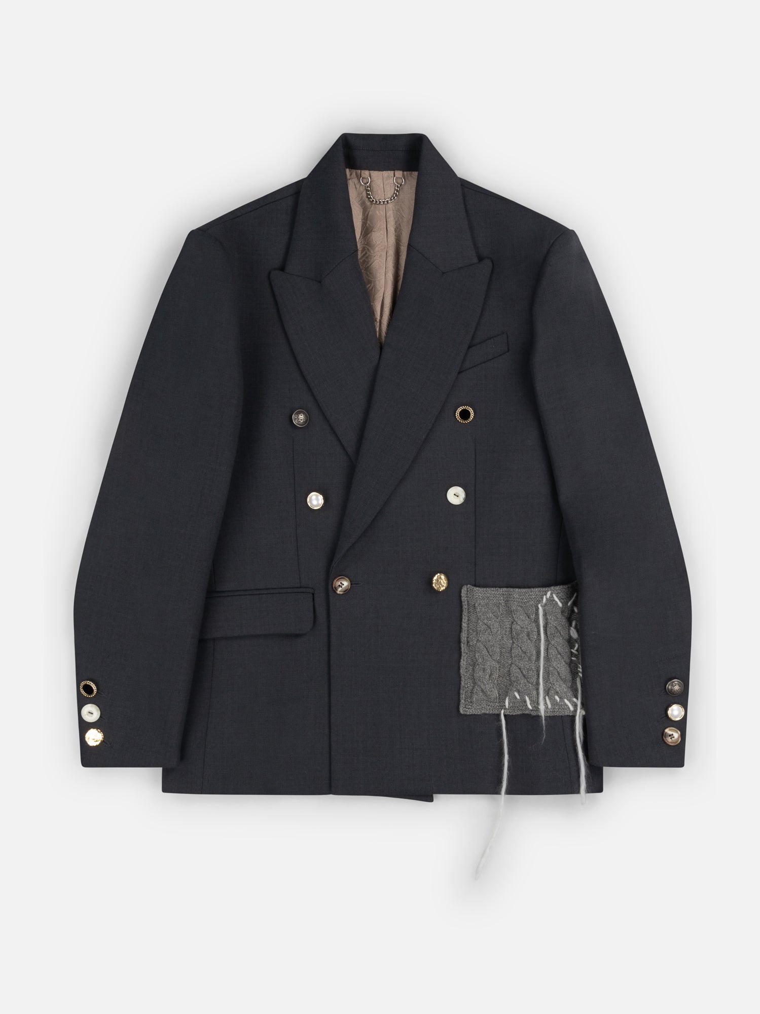 EDINBURGH JACKET in GREY - Image 5